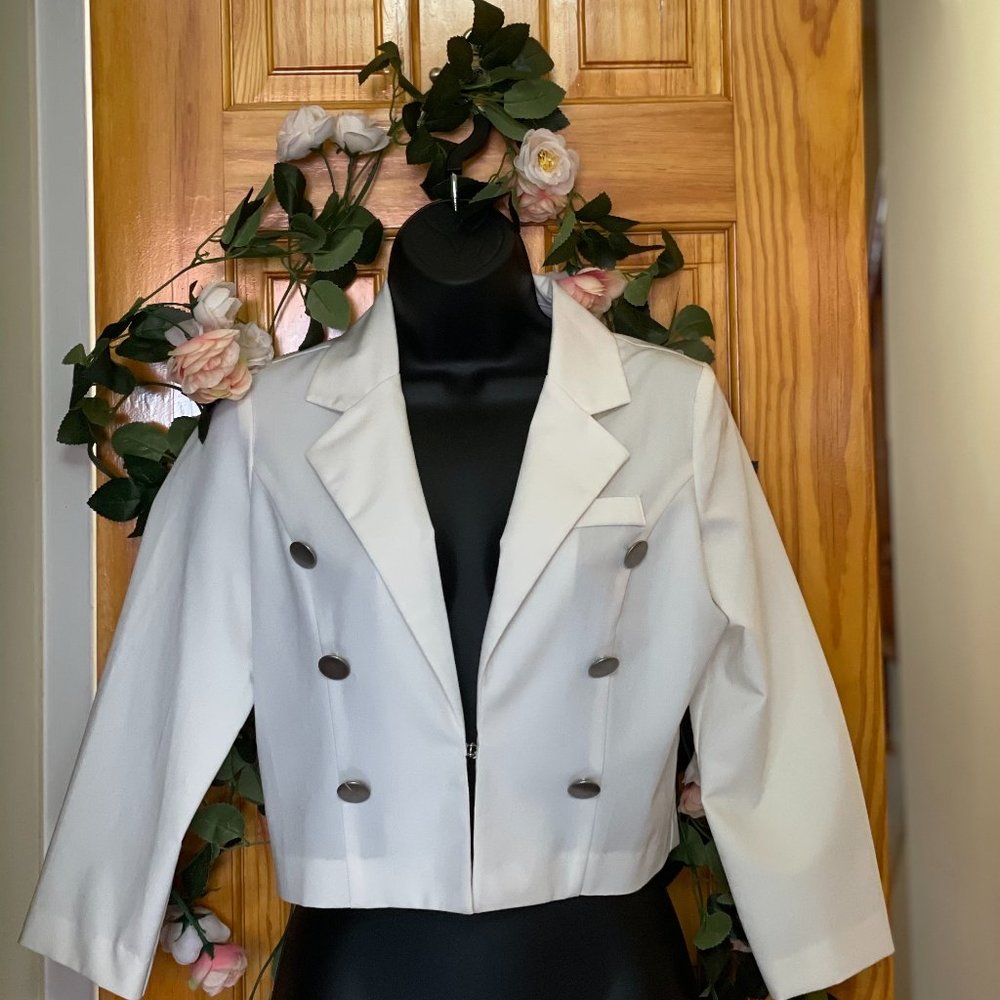 WHITE BLAZER- "WEAREVER" from JOYCE LESLIE